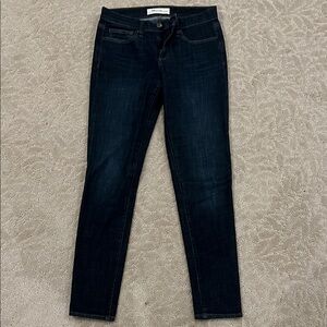 Women's Dark Blue Skinny Jeans